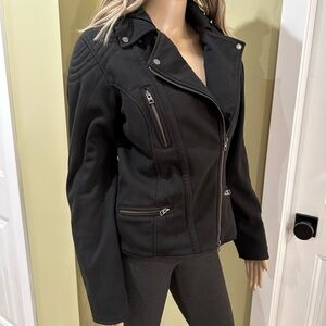 Harley Davidson Black Biker Motorcycle Jacket Women’s Medium